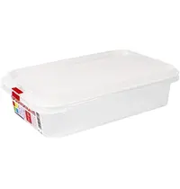 Great Plastic Voedseldoos | Kunststof | 2L | 1/4 GN | Hoogte 65mm | Incl. Deksel | 265x162x65(h)mm