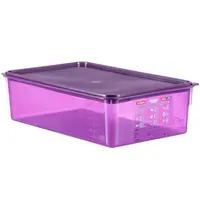 Araven Voedseldoos | Kunststof | 20.5L | 1/1 GN | Hoogte 150mm | Incl. Deksel | 530x325x150(h)mm 