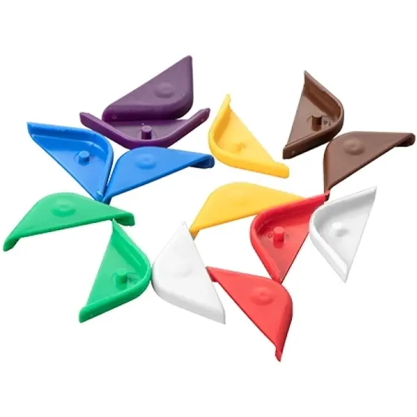 Dekselklips | Kunststof | Araven Voedseldozen | Div. Kleuren (HACCP-Kleurcodering) | 7 Stuks