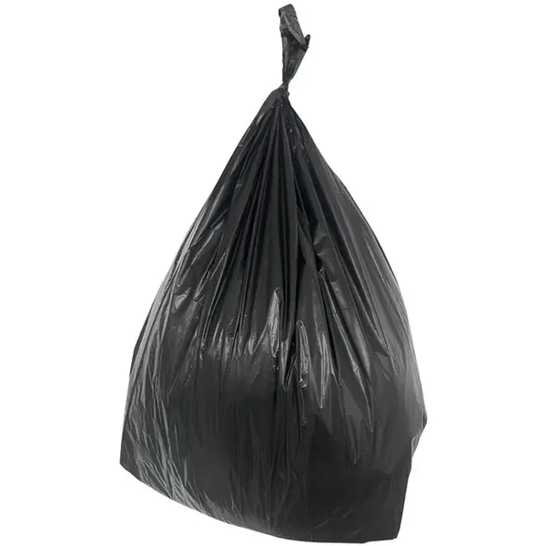 Afvalzakken | Kunststof | Zwart | 70L | 100 Stuks | 457x737x965(h)mm