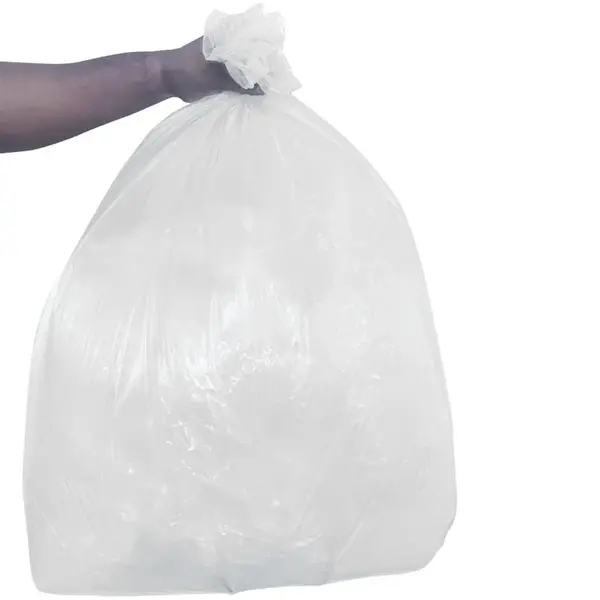 Afvalzakken | Kunststof | Transparant | 80L | 200 Stuks | 740x457(h)mm