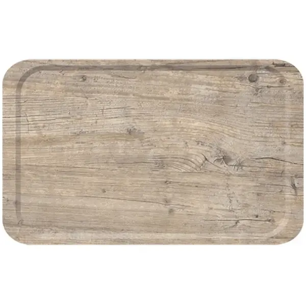 Dienblad | Laminaat | Houtlook | 1/1 GN | Antislip | Stapelbaar | 530x325mm