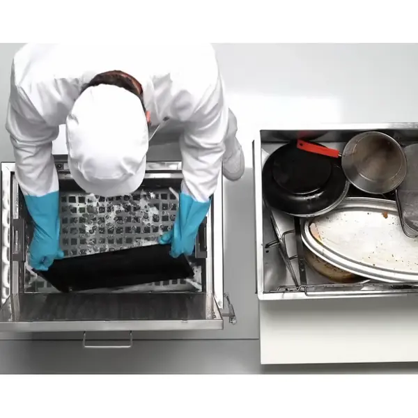 Voorreinigingsmachine | MC500 | 110L | 75°C | 0.7kW (230V) | 750x480x810(h)mm