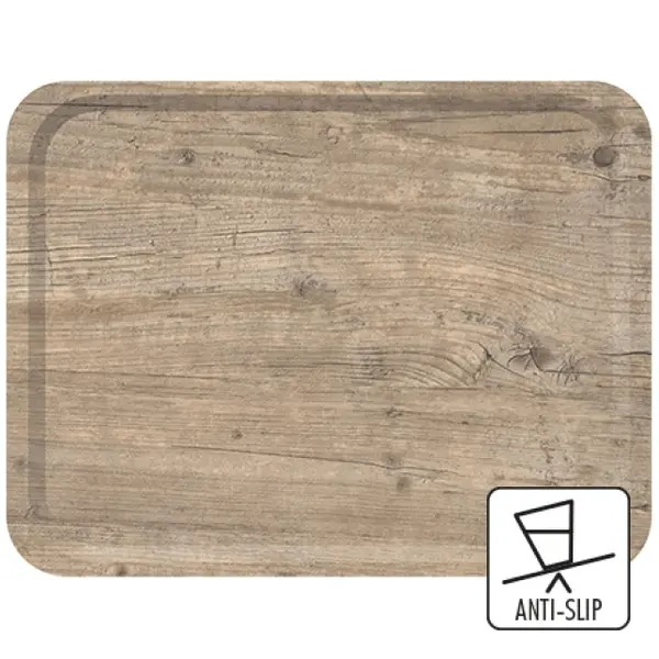 Dienblad | Laminaat | Houtlook | Antislip | Stapelbaar | 430x330mm