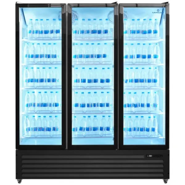 Koelkast | 1200L | Zwart/Wit | 0°C/+10°C | Geforceerd | Draaideuren | Wielen (Geremd) | 1680x590x1995(h)mm