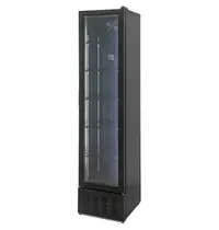Exquisit Koelkast | Smal Model | 160L | Zwart | +2°C/+10°C | Statisch | Wielen | 405x435x1775(h)mm