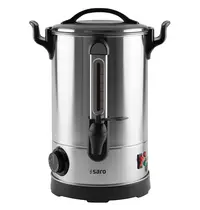 Saro Verwarmde Drankendispenser | ANCONA | RVS | 5.9L | 30°C/110°C | 1.6kW (230V) | Enkelwandig | Ø205x365(h)mm