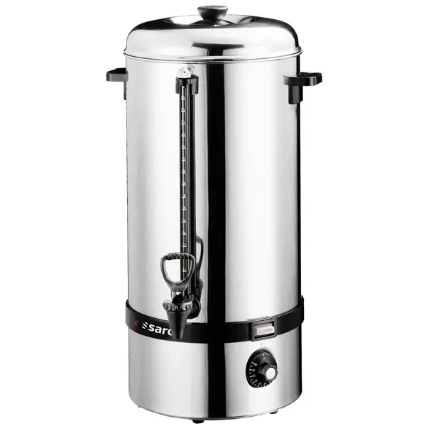 Verwarmde Drankendispenser | HOT DRINK | RVS | 19L | 30°C/110°C | 2.4kW (230V) | Enkelwandig | Ø267x540(h)mm