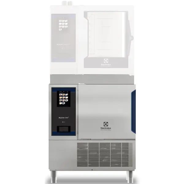 Blastchiller | SkyLine ChillS | 6 Niveaus (EN/GN) | 30kg Koelen / 30kg Vriezen | 2.7kW (400V) | Touchscreen | 897x937x1020(h)mm