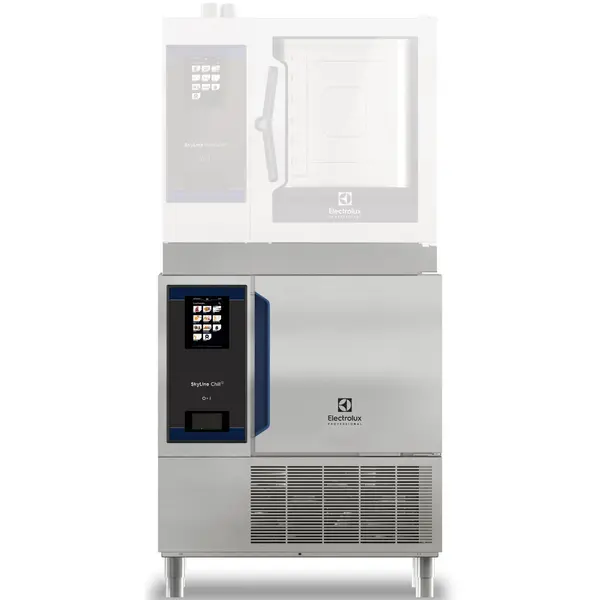 Blastchiller | SkyLine ChillS | 6 Niveaus (EN/GN) | 30kg Koelen / 30kg Vriezen | 2.7kW (400V) | Touchscreen | 897x937x1020(h)mm