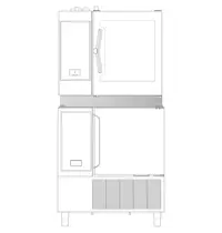 Electrolux Stapelkit | SkyLine ChillS Blastchillers | 895x765x100(h)mm 