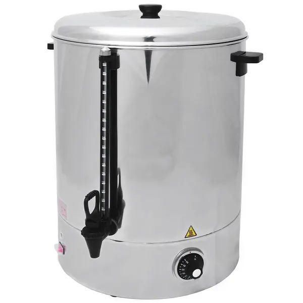 Verwarmde Drankendispenser | HOT DRINK MAXI | RVS | 40L | 30°C/110°C | 2.4kW (230V) | Enkelwandig | Ø390x600(h)mm