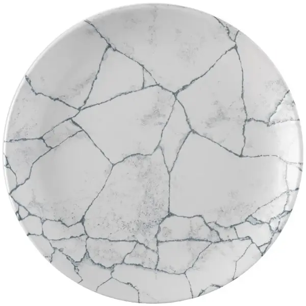 Coupeborden | STUDIO PRINTS KINTSUGI | Porselein | Lichtgrijs | 12 Stuks | Ø217mm