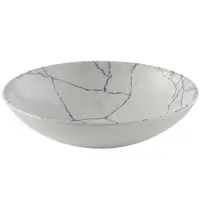 Churchill Coupeschalen | STUDIO PRINTS KINTSUGI | Porselein | Lichtgrijs | 12 Stuks | Ø182x30(h)mm 