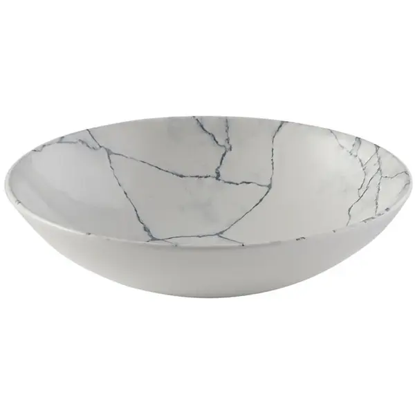 Coupeschalen | STUDIO PRINTS KINTSUGI | Porselein | Lichtgrijs | 12 Stuks | Ø182x30(h)mm
