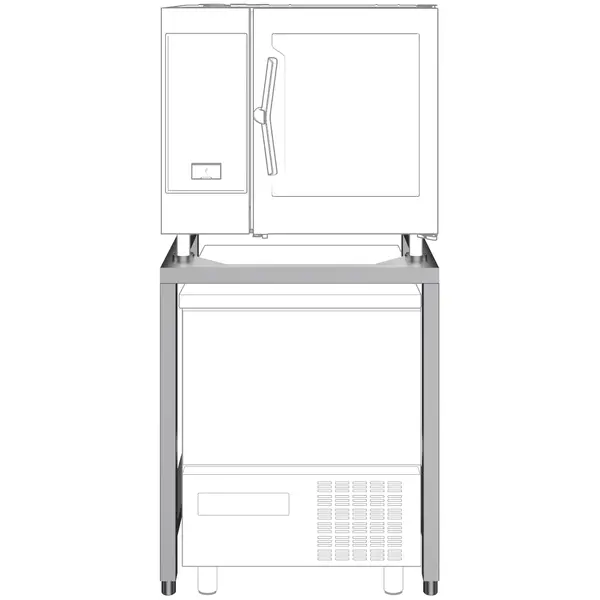 Stapelkit | CROSSWISE  Blastchillers | 872x775x1040(h)mm