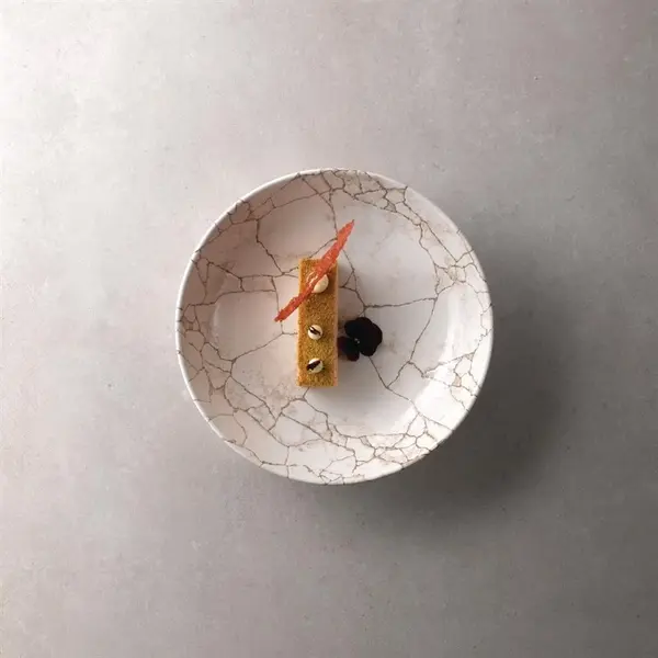 Coupeschalen | STUDIO PRINTS KINTSUGI | Porselein | Grijs | 12 Stuks | Ø182x30(h)mm