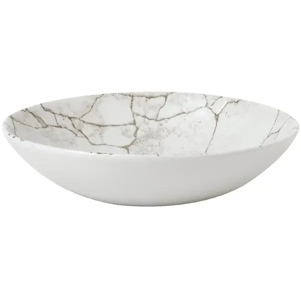 Coupeschalen | STUDIO PRINTS KINTSUGI | Porselein | Grijs | 12 Stuks | Ø182x30(h)mm