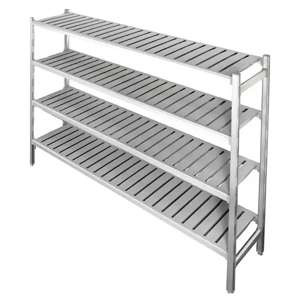 Rekwerk | ENTRY LINE | COM-7087.0005 | Recht | 4 Niveaus (Diepte 450) | 1085x450x1700(h)mm