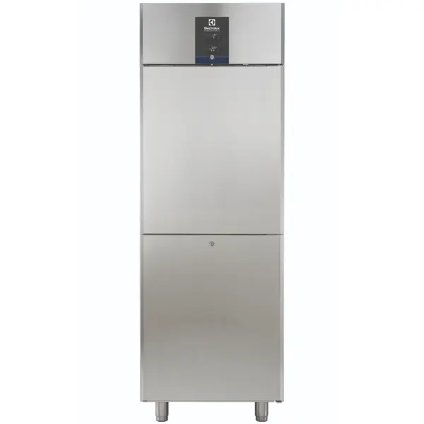 Koel-/Vrieskast | ecostore | 670L (2/1 GN) | RVS | -15°C/-22°C & -2°C/+10°C | Geforceerd | Temperatuuralarm | 710x835x2050(h)mm