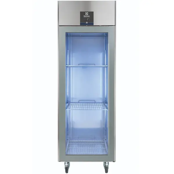 Koelkast | ecostore | 670L (2/1 GN) | RVS | +2°C/+10°C | Geforceerd | Temperatuuralarm | 710x835x2050(h)mm