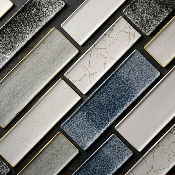 Serveerschalen | STUDIO PRINTS KINTSUGI | Porselein | Grijs | 6 Stuks | 247x88mm