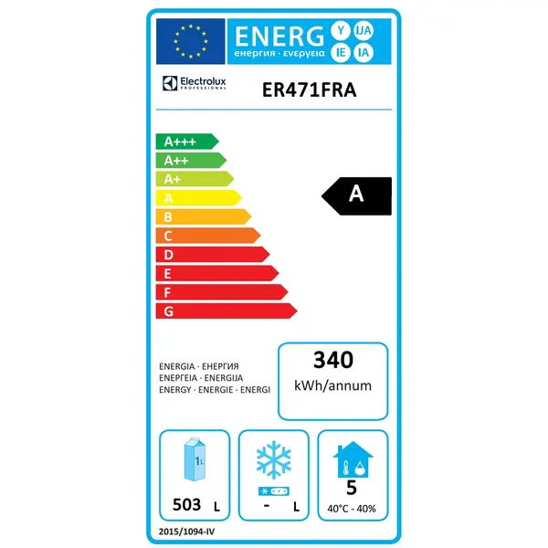 Koelkast | ecostore HPe | Energiezuinig | 670L (2/1 GN) | RVS | -2°C/+10°C | Geforceerd | App | Temperatuuralarm | 740x860x2080(h)mm