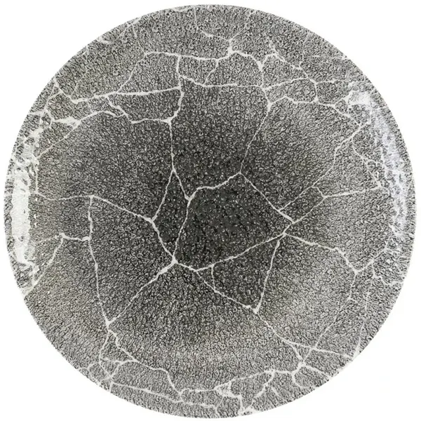 Coupeborden | STUDIO PRINTS KINTSUGI REVERSE | Keramiek | Zwart | 12 Stuks | Ø260mm