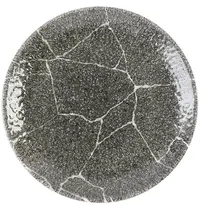 Churchill Coupeborden | STUDIO PRINTS KINTSUGI REVERSE | Keramiek | Zwart | 12 Stuks | Ø165mm 