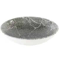 Churchill Coupeschalen | STUDIO PRINTS KINTSUGI REVERSE | Keramiek | Zwart | 42.6cl | 12 Stuks | Ø182x30(h)mm 