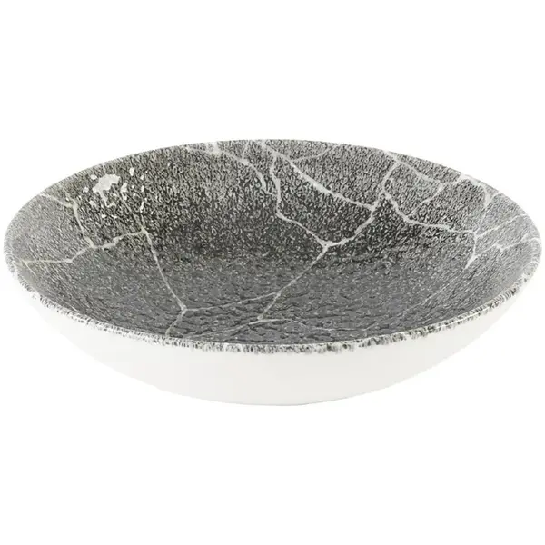 Coupeschalen | STUDIO PRINTS KINTSUGI REVERSE | Keramiek | Zwart | 42.6cl | 12 Stuks | Ø182x30(h)mm