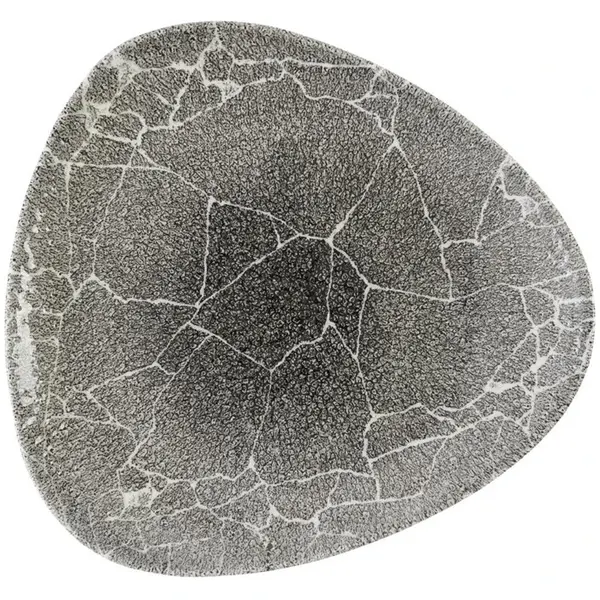 Borden | STUDIO PRINTS KINTSUGI REVERSE | Keramiek | Zwart | 12 Stuks | Ø285mm