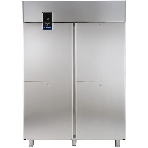 Koelkast | ecostore Premium HPe | 1430L (2/1 GN) | RVS | -2°C/+10°C | Geforceerd | Bluetooth + App | Temperatuuralarm | 1441x835x2050(h)mm