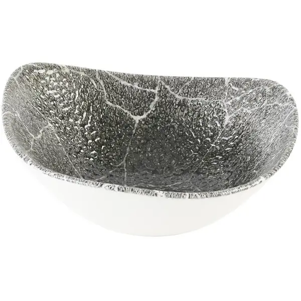 Kommen | STUDIO PRINTS KINTSUGI REVERSE | Keramiek | Zwart | 37cl | 12 Stuks | Ø185mm