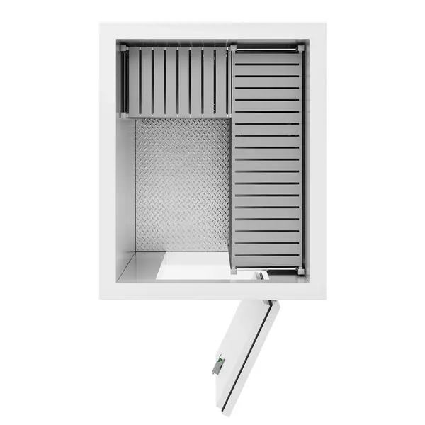 Vriescel | ENTRY LINE | Incl. Motor | 3.4m³ | -18°C/-22°C | Isolatie 100mm | 230V | 1360x1660x2200(h)mm