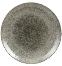 Churchill Coupeborden | STUDIO PRINTS RAKU | Porselein | Zwart | 12 Stuks | Ø288mm 