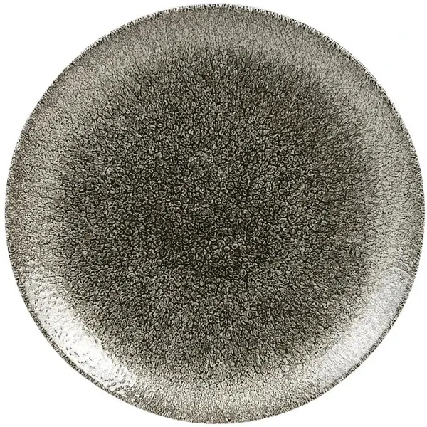 Coupeborden | STUDIO PRINTS RAKU | Porselein | Zwart | 12 Stuks | Ø260mm