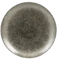 Churchill Coupeborden | STUDIO PRINTS RAKU | Porselein | Zwart | 12 Stuks | Ø217mm 