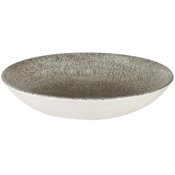 Coupeschalen | STUDIO PRINTS RAKU | Porselein | Zwart | 113.6cl | 12 Stuks | Ø248x36(h)mm