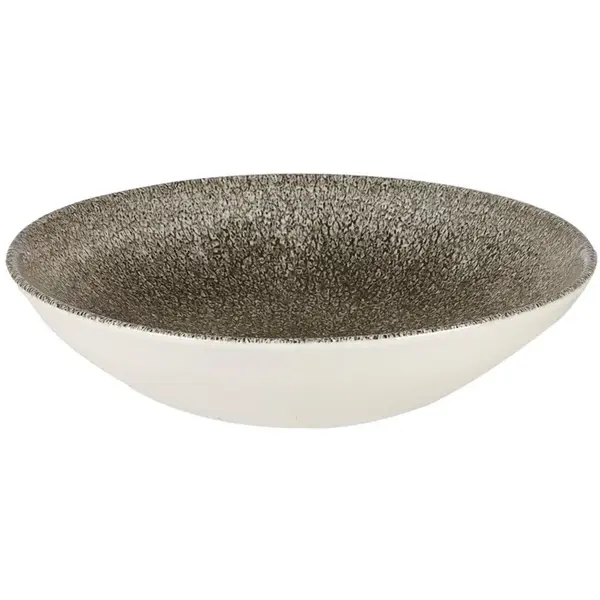 Coupeschalen | STUDIO PRINTS RAKU | Porselein | Zwart | 42.6cl | 12 Stuks | Ø182x30(h)mm