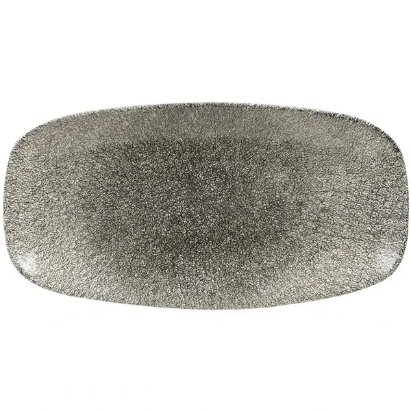 Borden | STUDIO PRINTS RAKU | Porselein | Zwart | 12 Stuks | 298x153mm