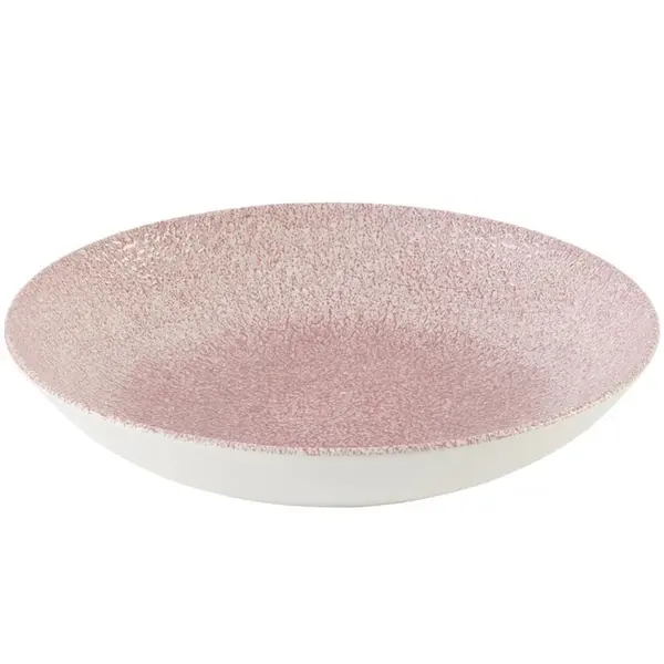 Coupeschalen | STUDIO PRINTS RAKU | Porselein | Roze | 113.6cl | 12 Stuks | Ø248x36(h)mm