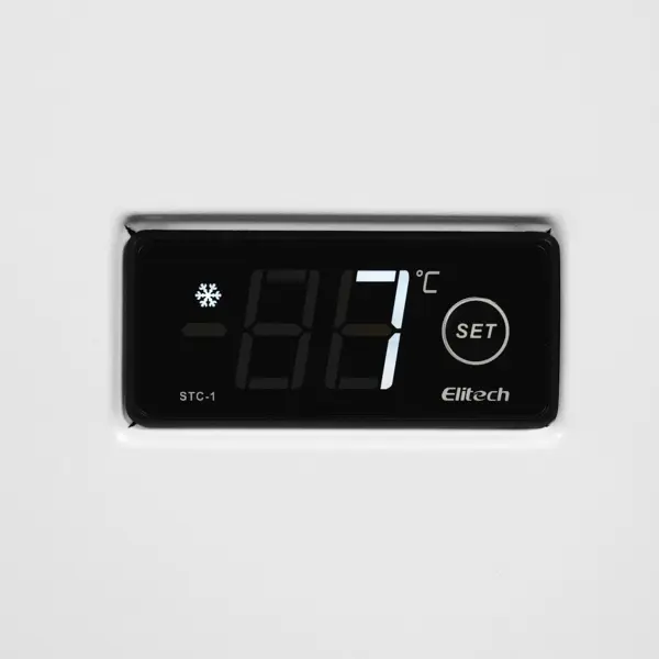 Koelkist | EBC | Wit | 352L | +3°C/+10°C | Statisch | Kanteldeksel | Wielen | 1326x696x857(h)mm