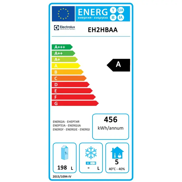 Koelwerkbank  | ecostore HP Premium | Energiezuinig | 290L | 2 Deuren (1/1 GN) | -2°C/+10°C | Geforceerd | 1345x700x900(h)mm