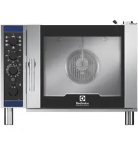 Electrolux Heteluchtoven | CROSSWISE | 6 Niveaus (1/1 GN) | Elektrisch | 30°C/300°C | 7.7kW (400V) | Bevochtiging (Handmatig) | 860x767x633(h)mm 