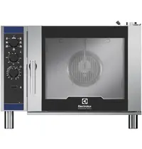 Electrolux Heteluchtoven | CROSSWISE | 6 Niveaus (1/1 GN) | Elektrisch | 30°C/300°C | 7.7kW (400V) | Bevochtiging (Handmatig) | 860x767x633(h)mm 