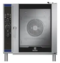 Electrolux Heteluchtoven | CROSSWISE | 10 Niveaus (1/1 GN) | Elektrisch | 30°C/300°C | 17.3kW (400V) | Bevochtiging (Handmatig) | 890x900x970(h)mm