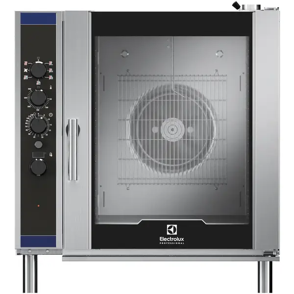 Heteluchtoven | CROSSWISE | 10 Niveaus (1/1 GN) | Elektrisch | 30°C/300°C | 17.3kW (400V) | Bevochtiging (Handmatig) | 890x900x970(h)mm