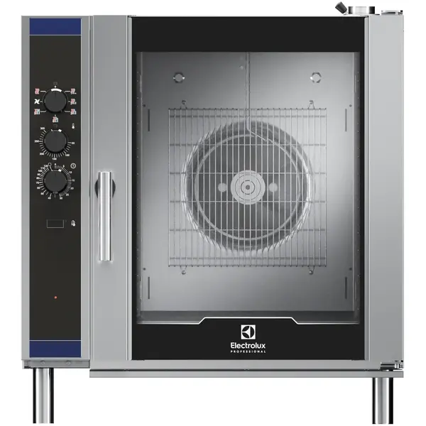 Heteluchtoven | CROSSWISE | 10 Niveaus (1/1 GN) | Elektrisch | 30°C/300°C | 17.3kW (230V-3F) | Bevochtiging (Handmatig) | 890x900x970(h)mm