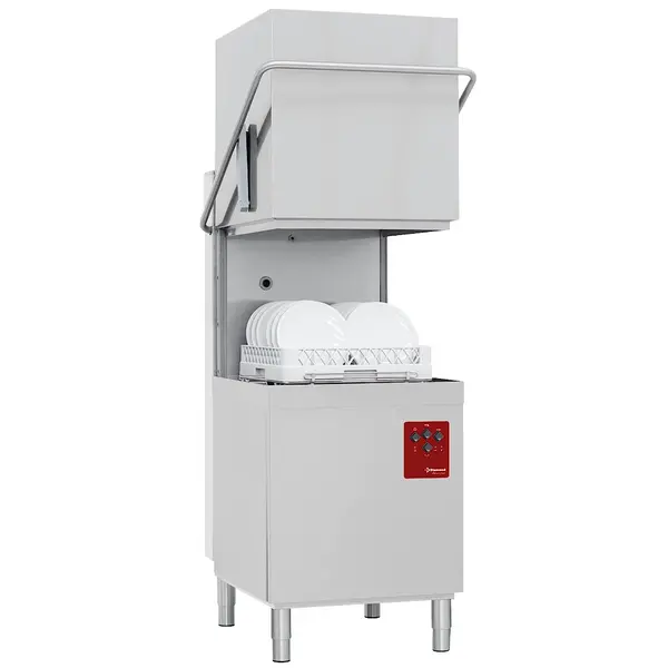 Doorschuifvaatwasser | ACTIVE WASH | Mand 500x500 | Naglanspomp | 400V | 710x818x1530/2010(h)mm
